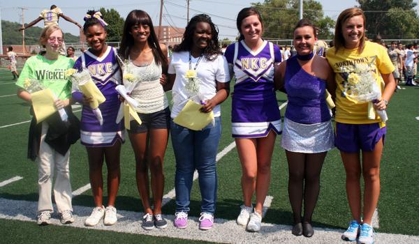 Homecoming Queen candidates 2011