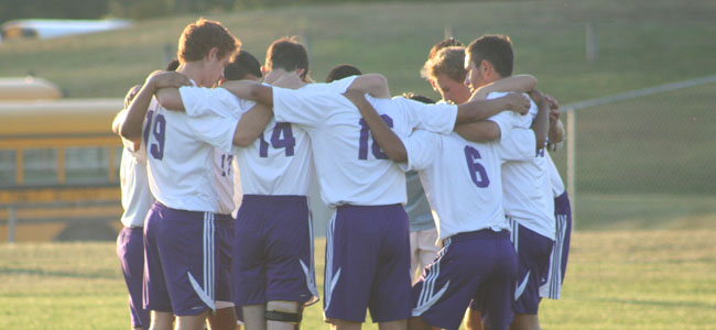Soccer boys reminisce on season