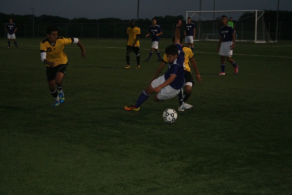 Boys soccer kicks into action